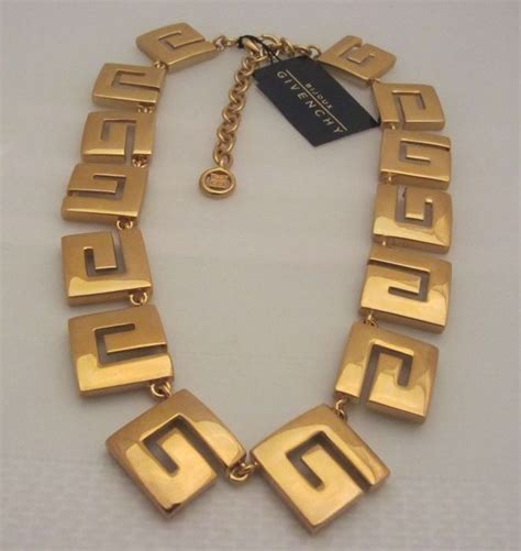 old givenchy tag|Givenchy necklace.